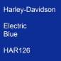 Preview: Harley-Davidson, Electric Blue, HAR126.